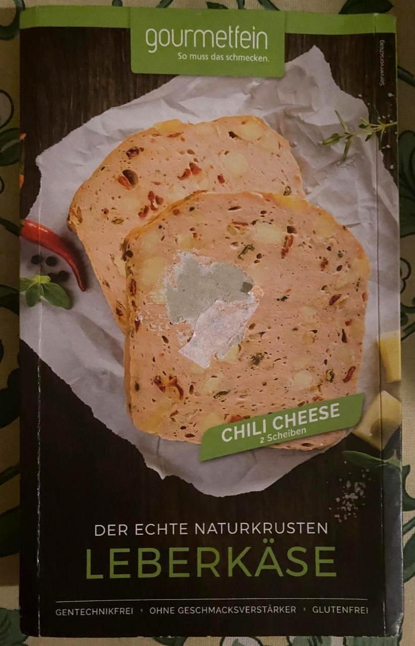 Fotografie - Chili cheese Leberkäse Gourmetfein