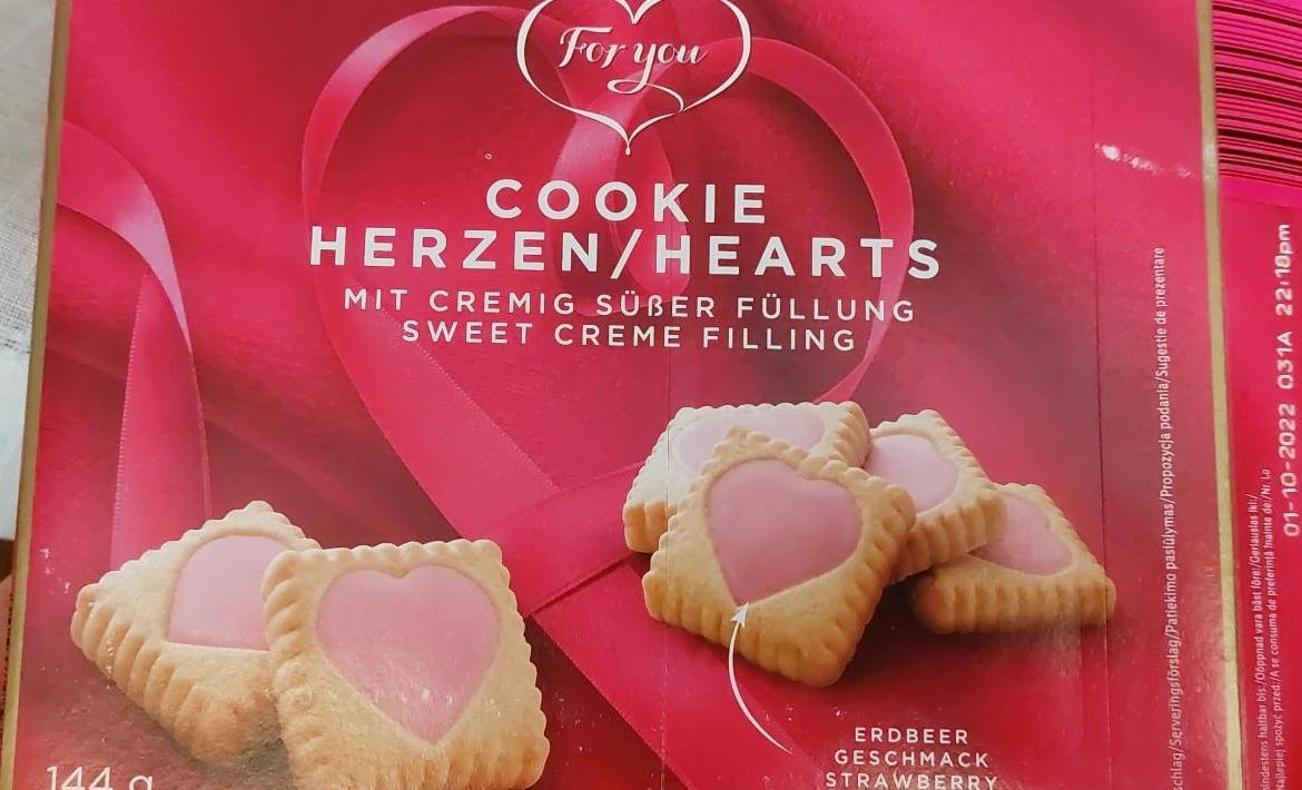 Fotografie - cookie herzen hearts