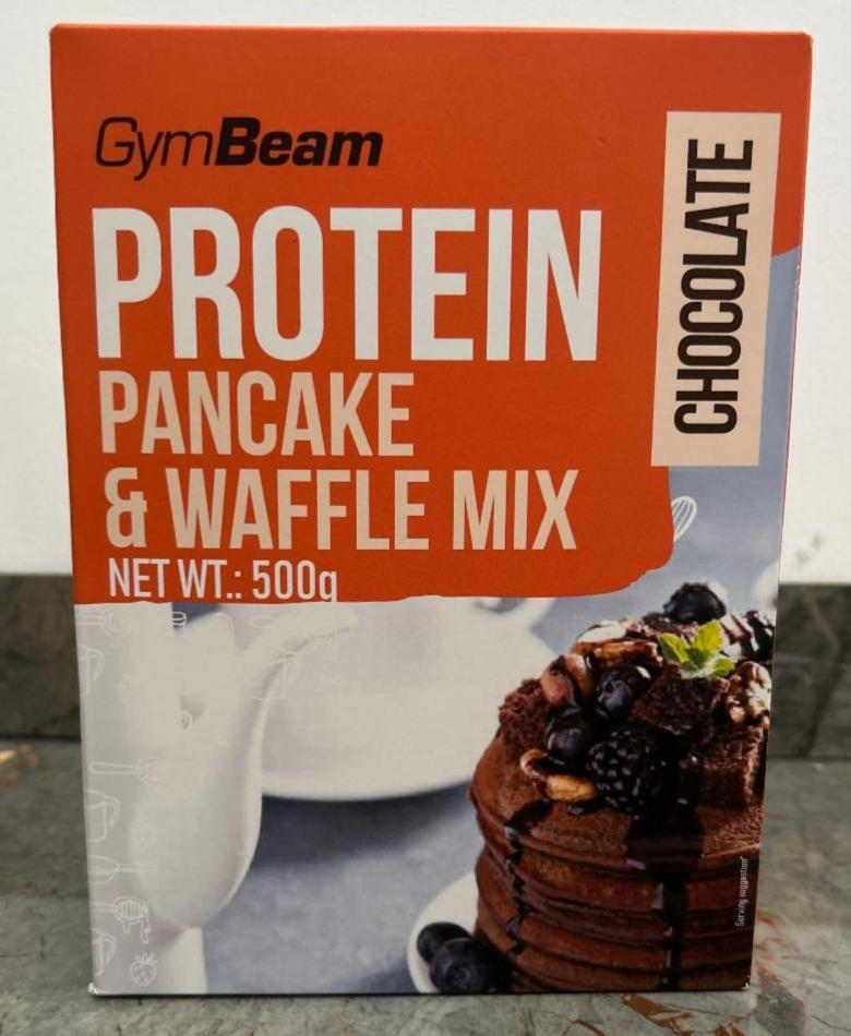 Fotografie - Protein Pancake & Waffle Mix Chocolate GymBeam
