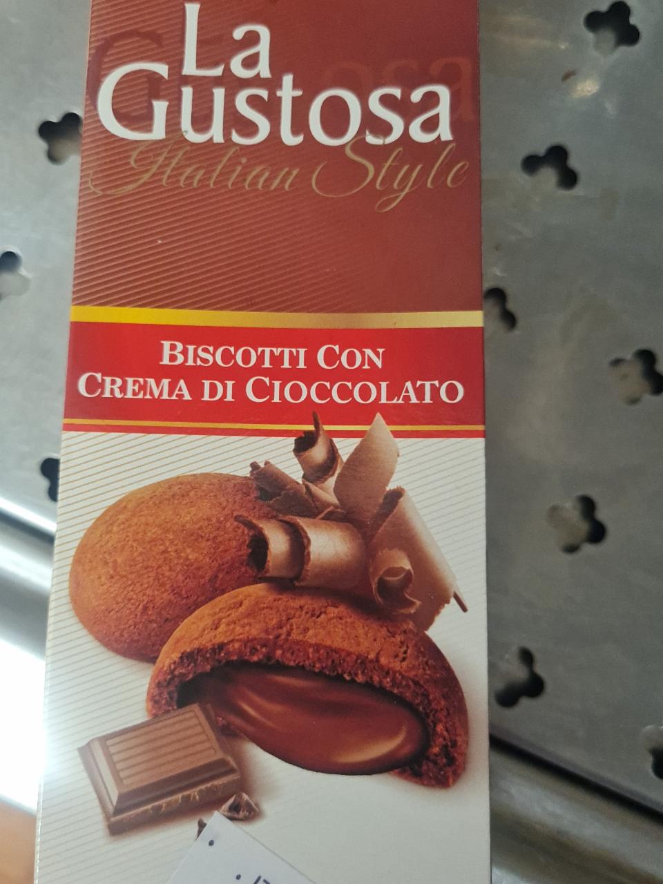 Fotografie - La Gustosa Biscotti con crema di cioccolato