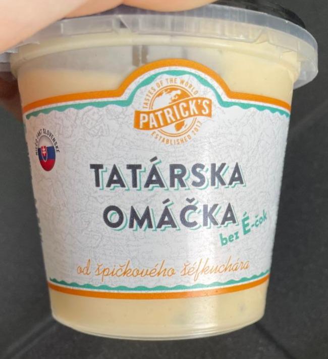 Fotografie - Tatárska omáčka Patrick's