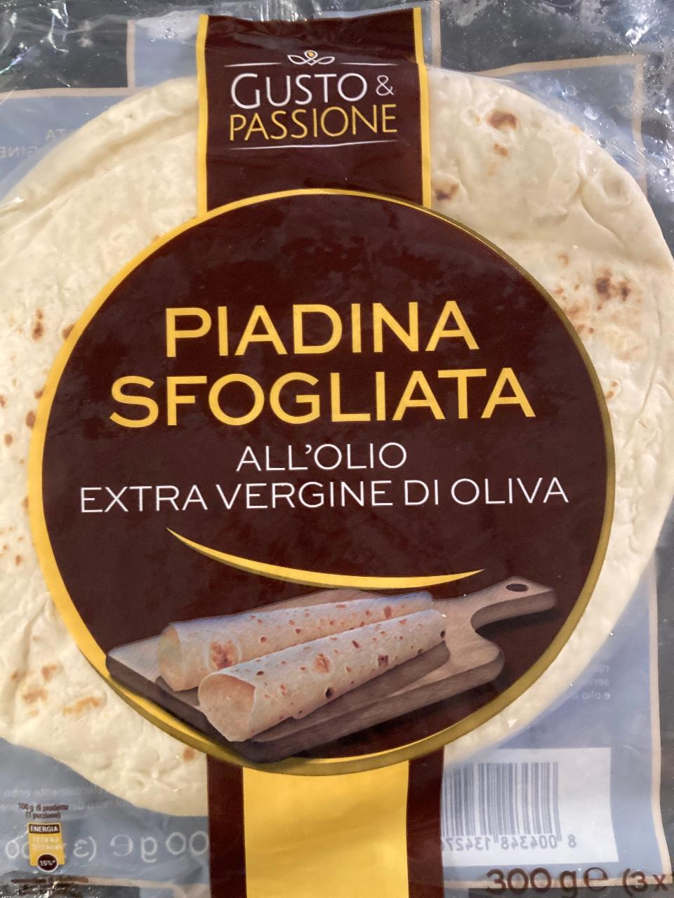 Fotografie - Piadina Sfogliata all’olio extra vergine di oliva Gusto & Passione