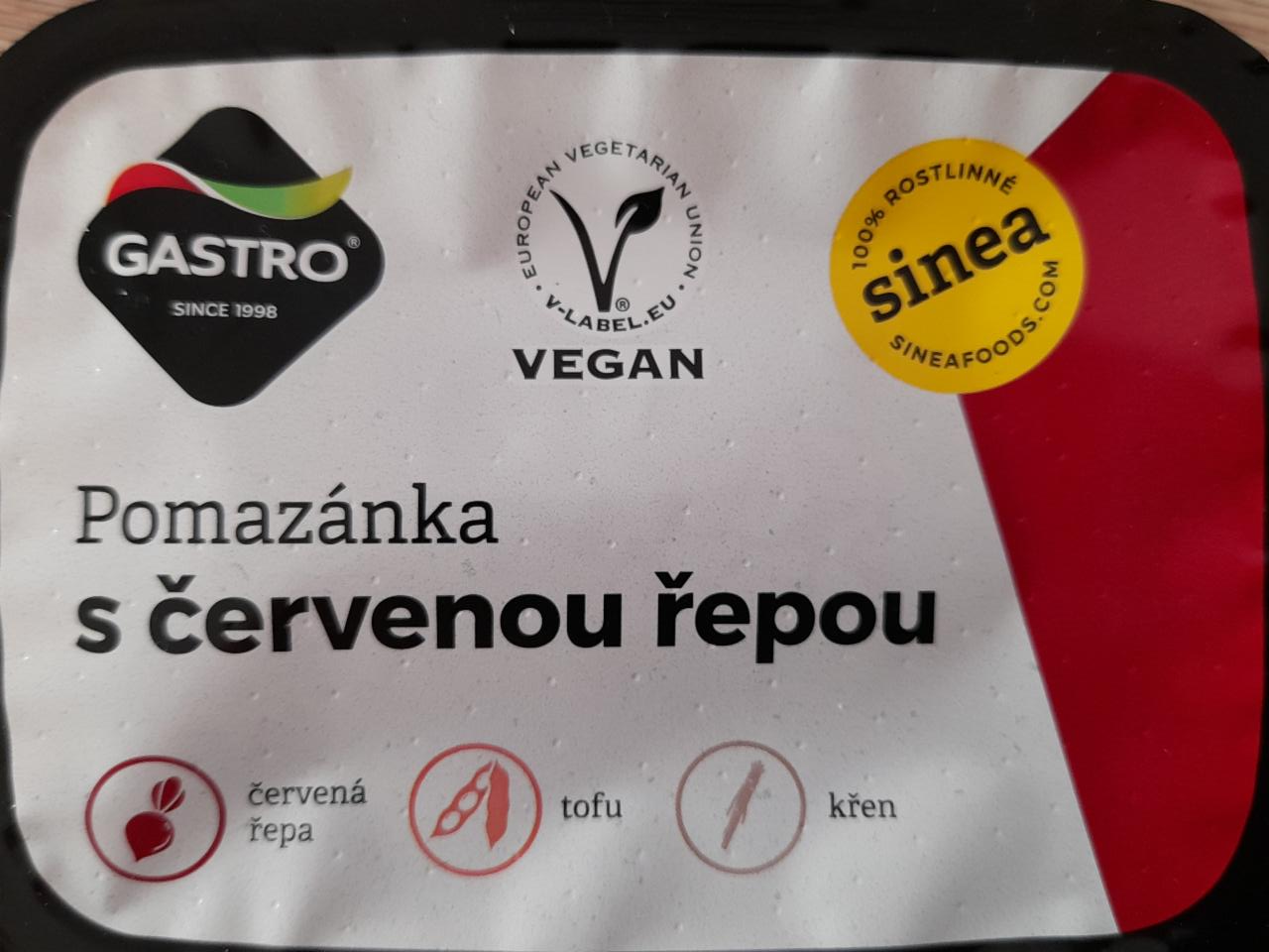 Fotografie - Pomazánka s červenou řepou Gastro