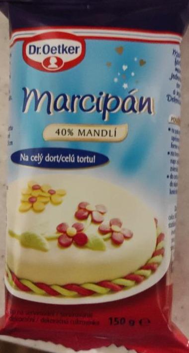 Fotografie - Marcipán 40% mandlí Dr. Oetker