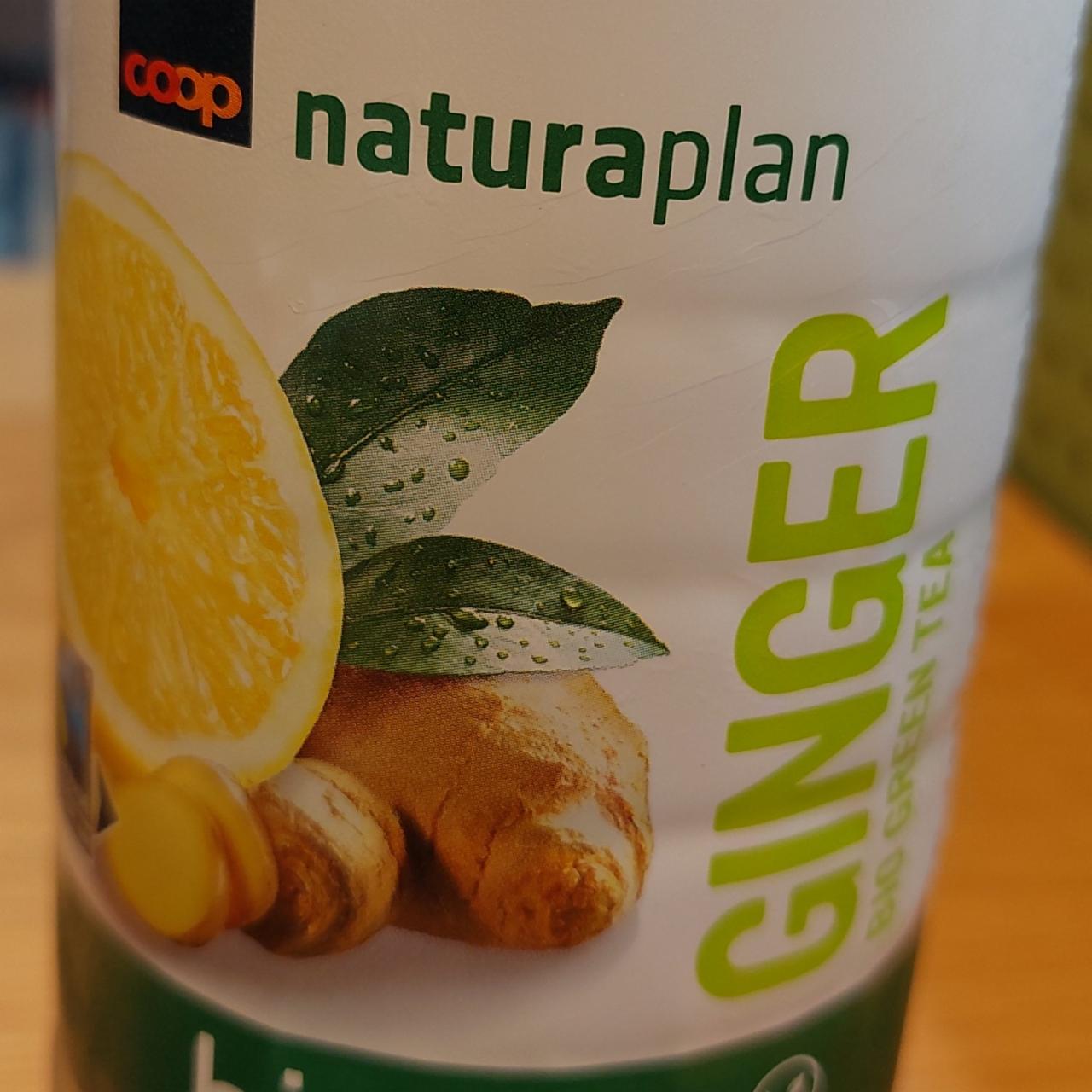 Fotografie - Ginger Bio green tea Coop Naturaplan