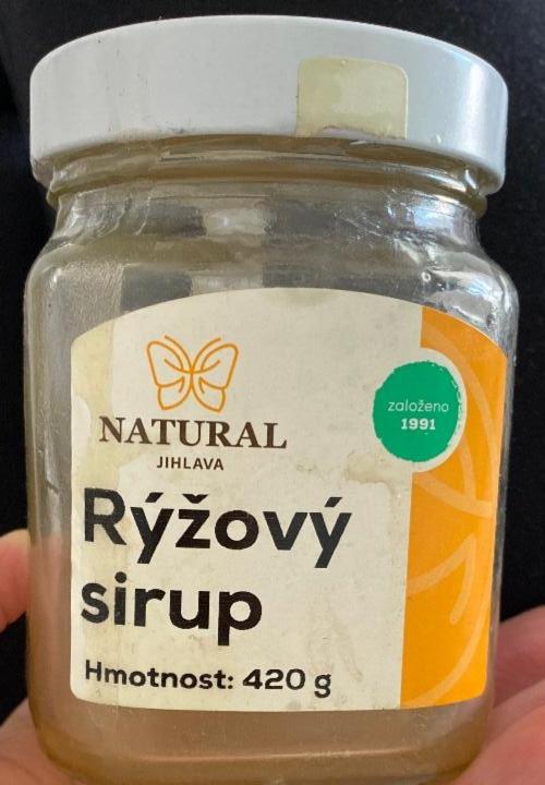 Fotografie - Ryžový sirup Natural Jihlava