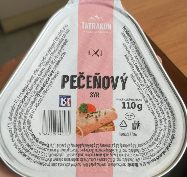 Fotografie - pečeňový syr Tatrakon