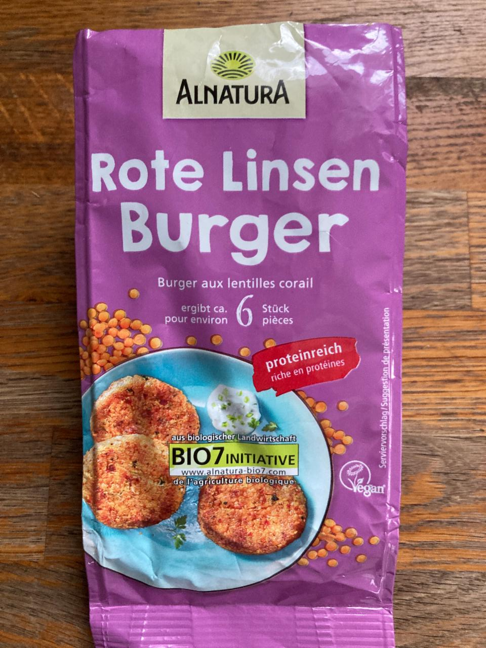 ALNATURA ROTE LINSEN