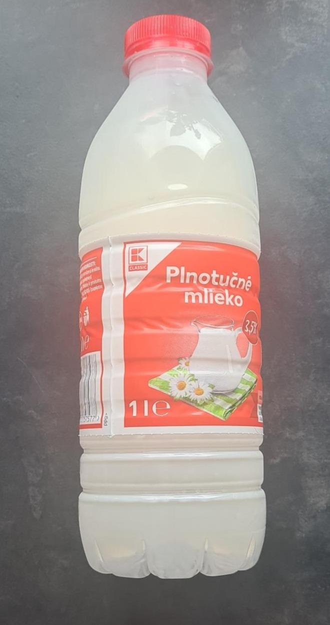 Fotografie - Plnotučné mlieko 3,5% K-Classic