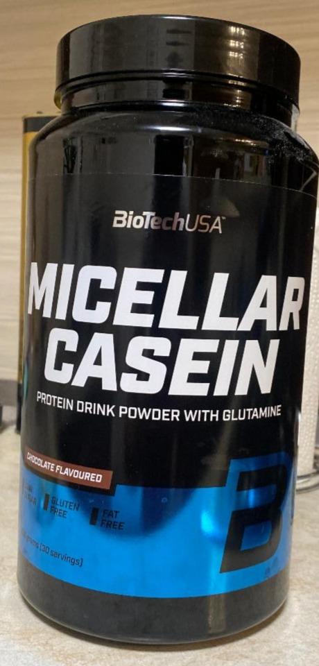 Fotografie - Micellar Casein Chocolate flavoured BioTechUSA