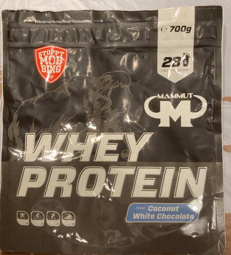 Fotografie - Whey Protein Coconut White Chocolate Mammut