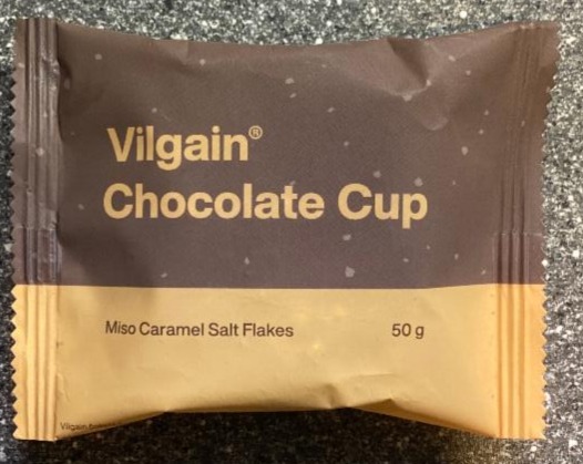 Fotografie - Chocolate Cup Miso Caramel Salt Flakes Vilgain