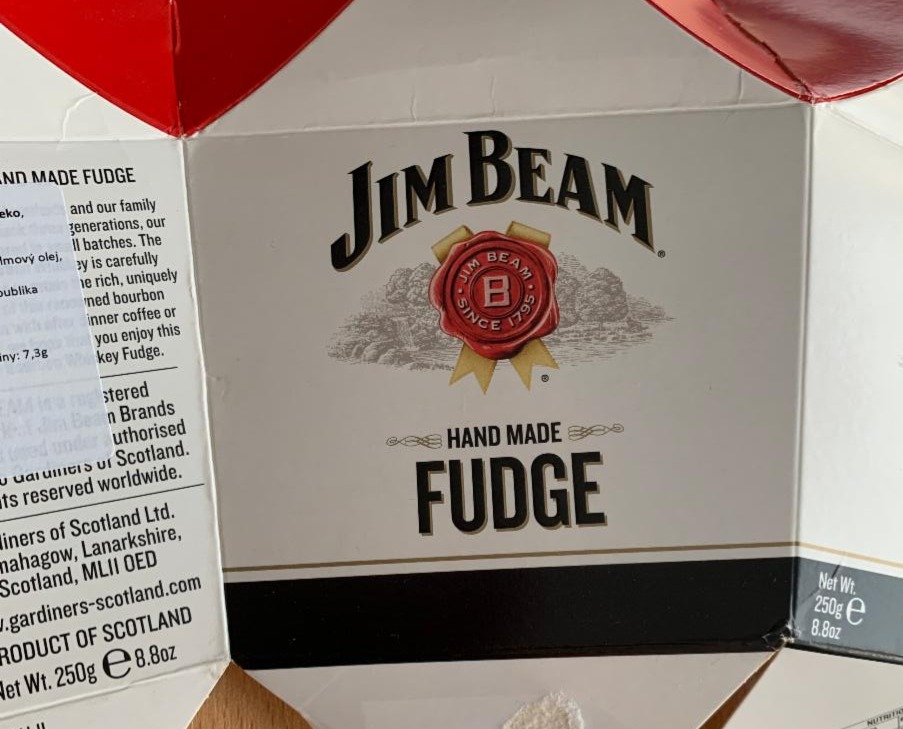 Fotografie - Jim Beam fudge hand made