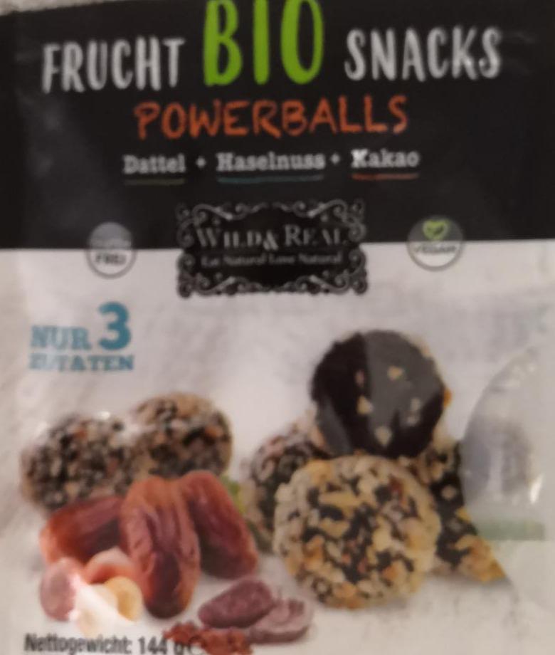 Fotografie - Frucht bio snack powerballs