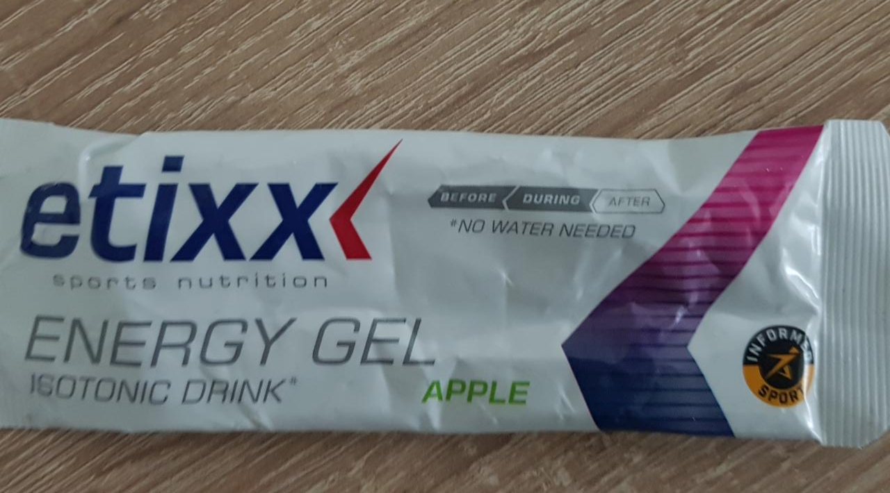 Fotografie - Etixx Energy Gel Apple