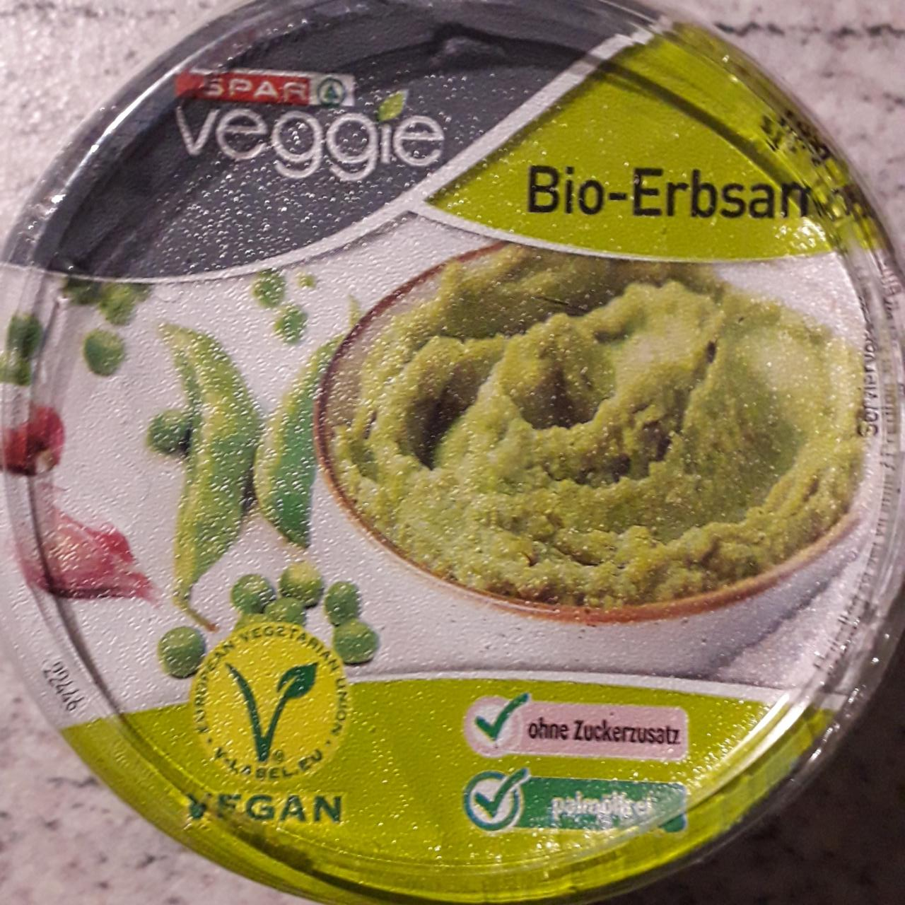 Fotografie - Bio-Erbsamole Spar veggie