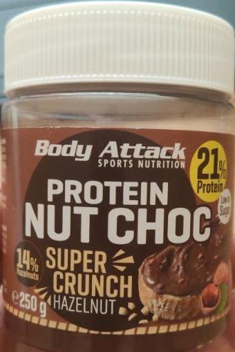 Fotografie - Protein NUT Choc Super crunch Body attack