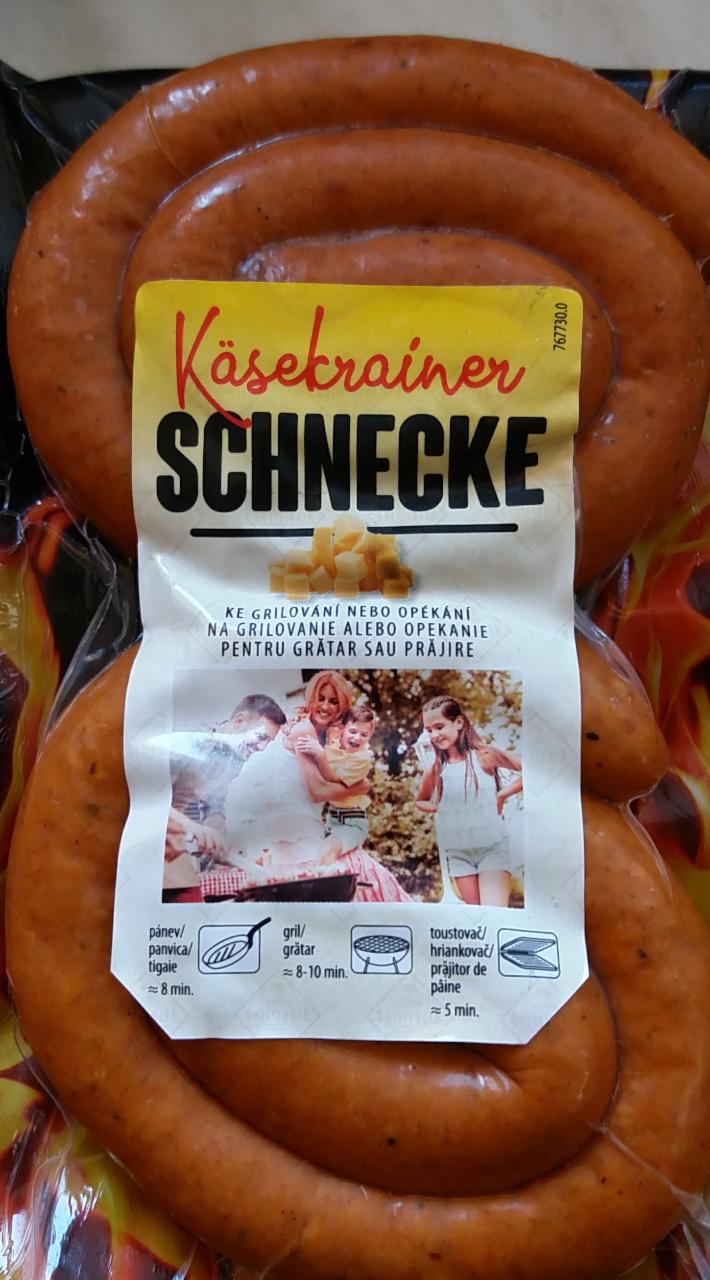 Fotografie - Käsekrainer schnecke Greisinger