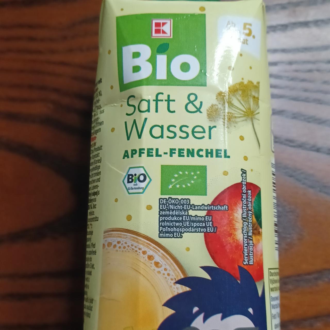 Fotografie - Saft & wasser Apfel - Fenchel K-Bio