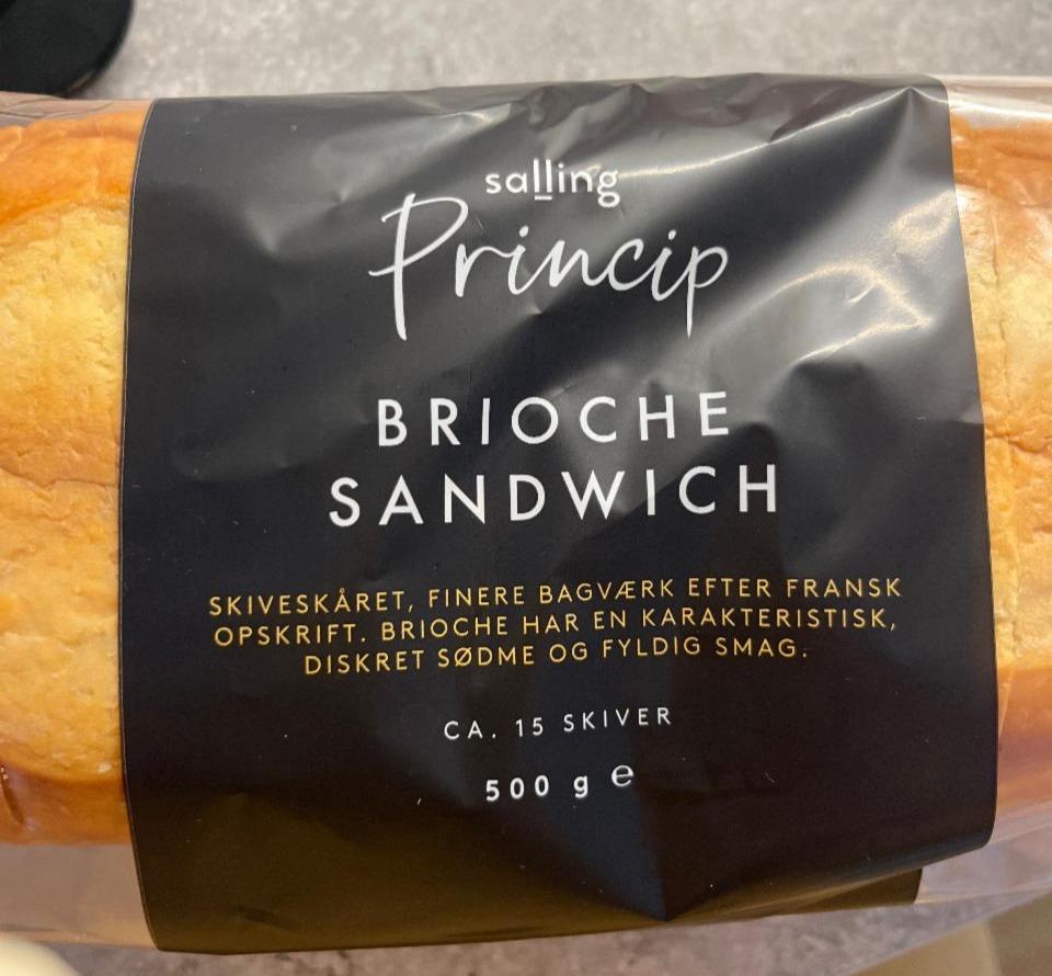 Fotografie - Princip Brioche Sandwich salling