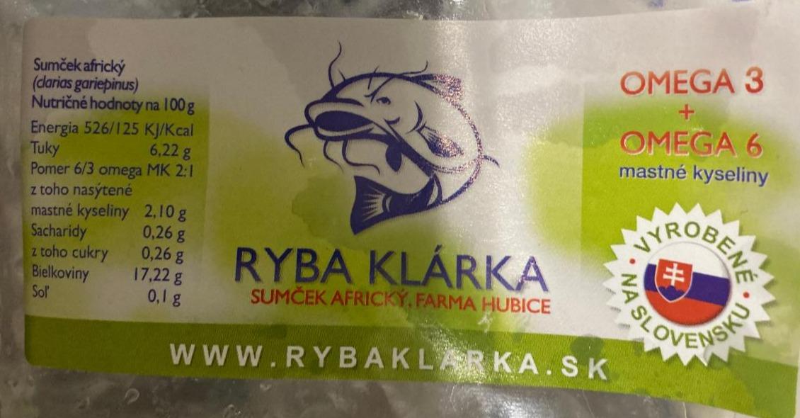 Fotografie - Sumček africký Ryba Klárka