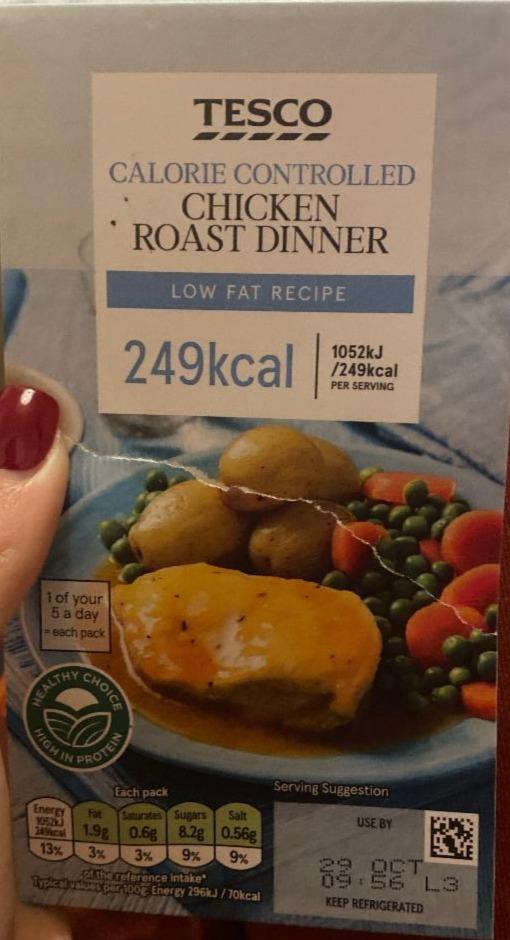 Fotografie - Chicken roast dinner Tesco