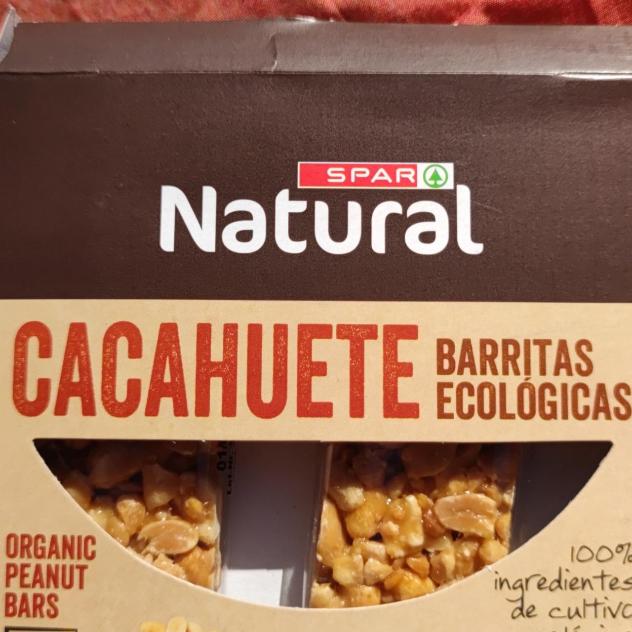 Fotografie - cacahuete barritas ecologicas Spar Natural