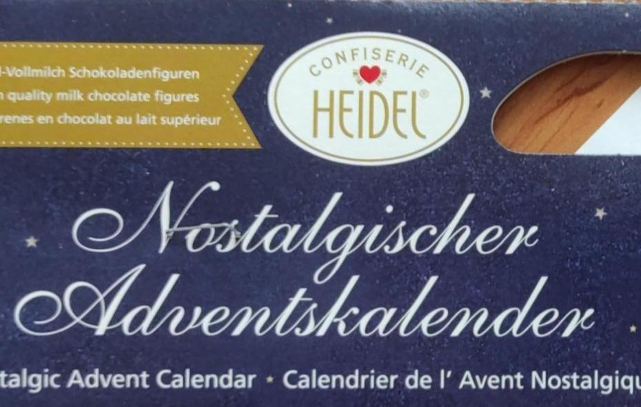 Fotografie - Nostalgischer Adventskalender Heidel