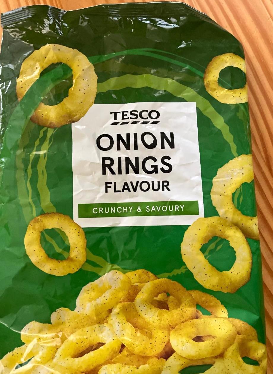 Fotografie - Onion rings flavour Tesco
