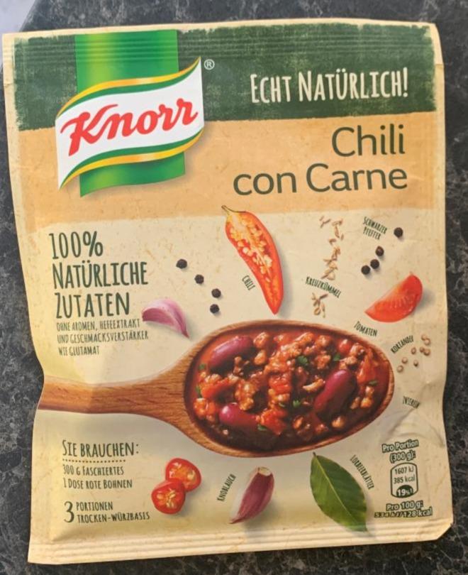 Fotografie - Chili con Carne Knorr