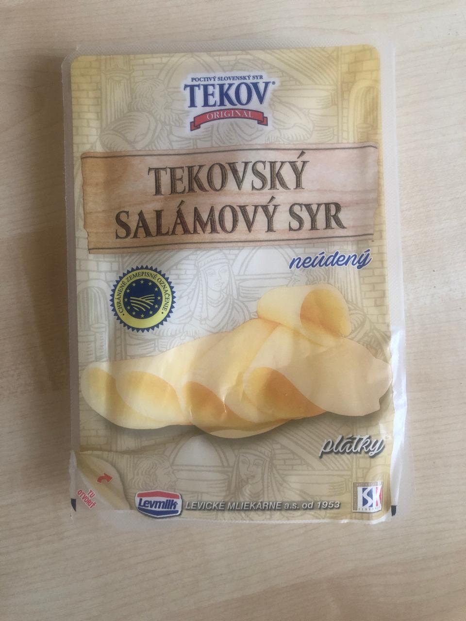 Fotografie - Levmilk Tekovský salámový syr neudený