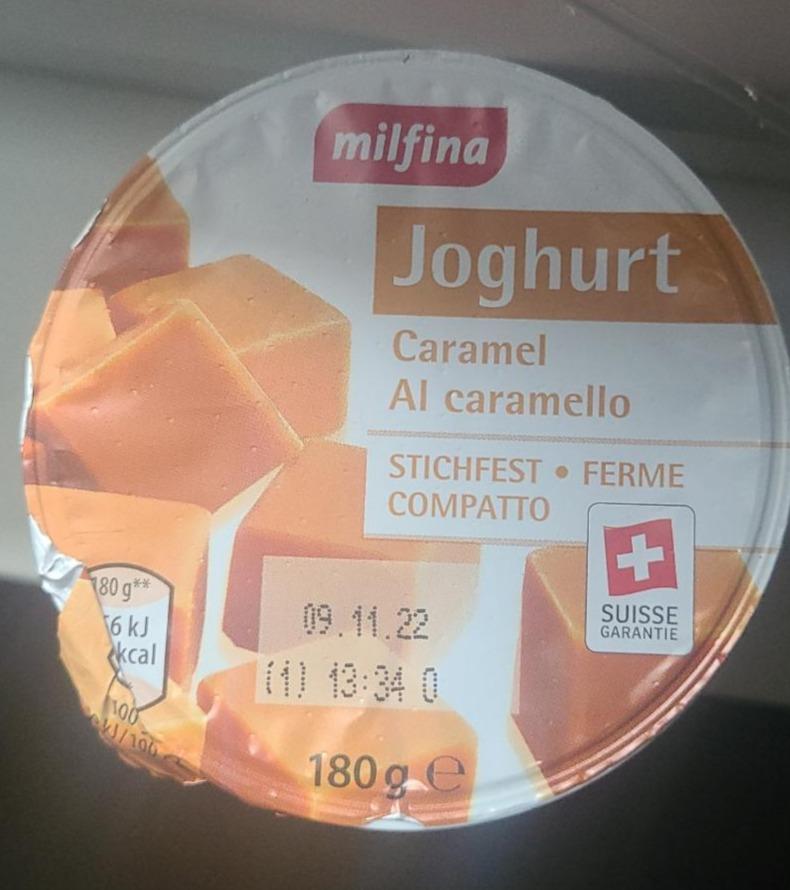 Fotografie - Joghurt caramel Milfina