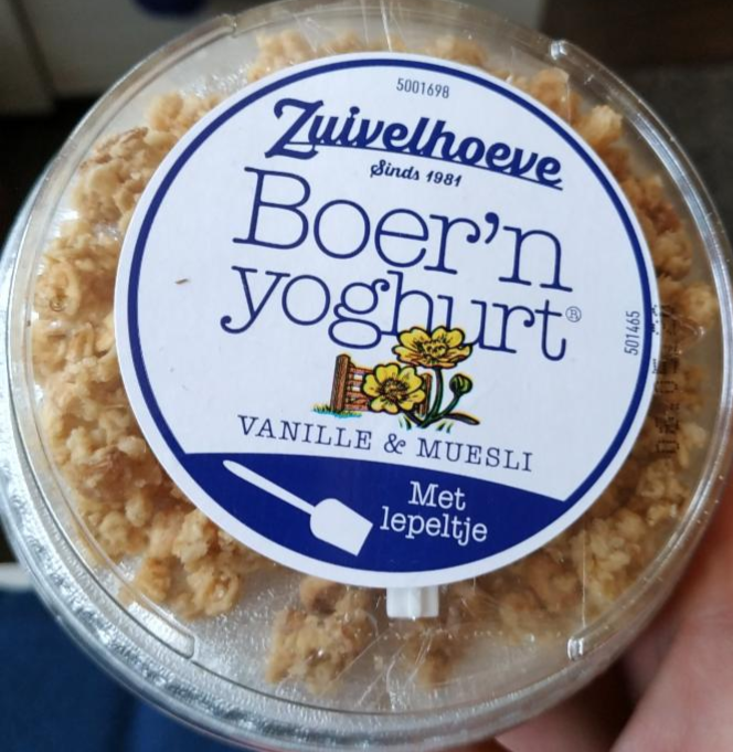 Fotografie - Jogurt s ovsenými vločkami Boer'n joghurt