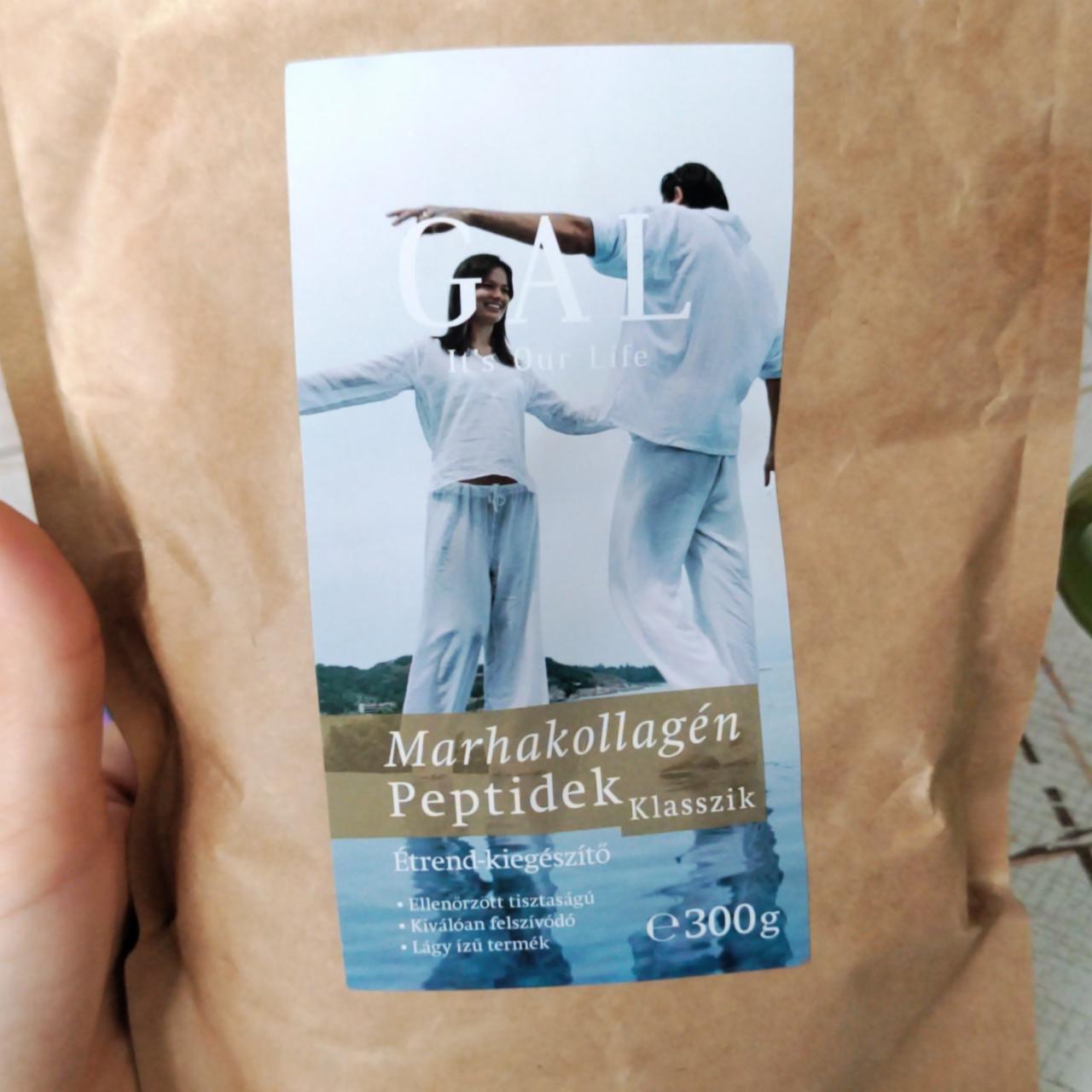 Fotografie - Marhakollagén Peptidek Klasszik GAL