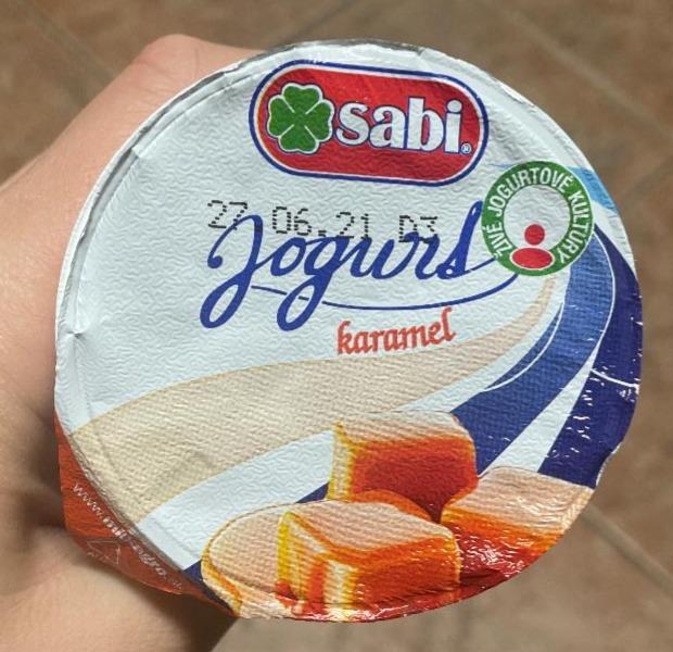 Fotografie - jogurt karamel Sabi