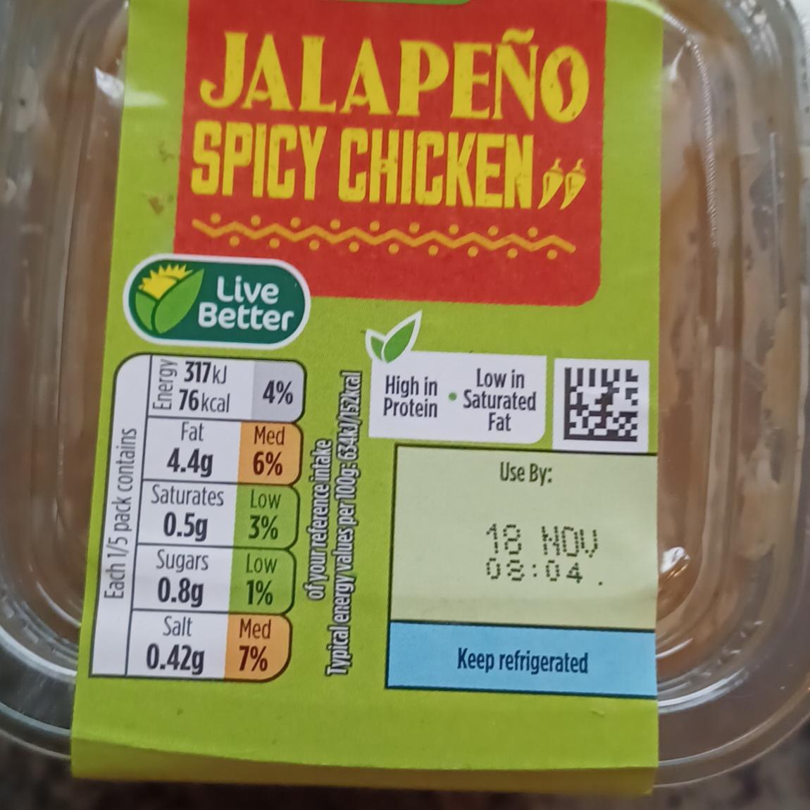 Fotografie - Jalapeño Spicy Chicken Asda