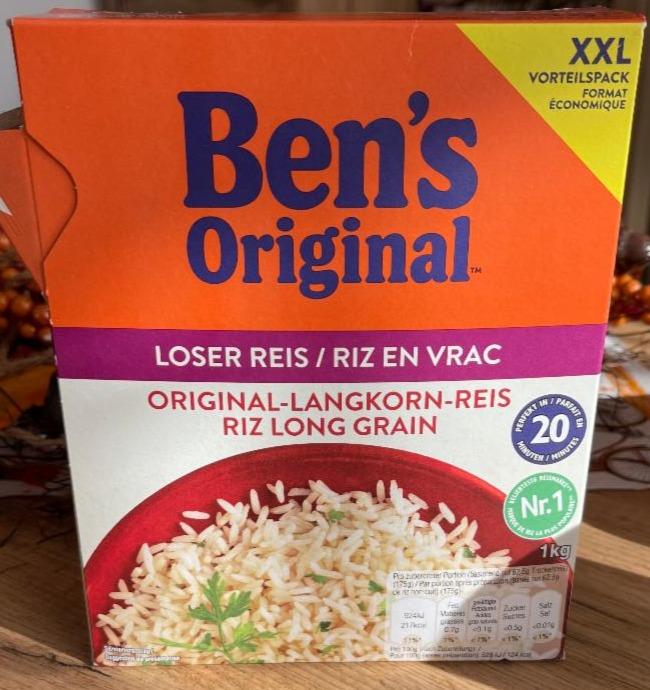 Fotografie - Ben’s Original Loser Reis