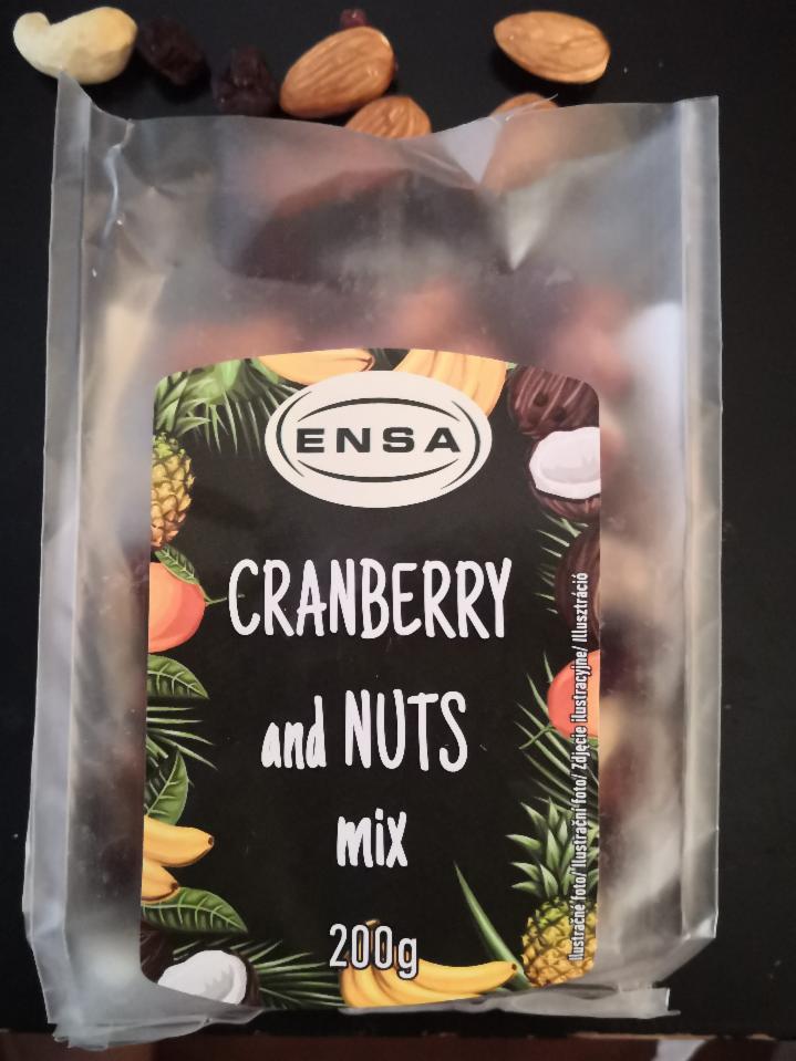 Fotografie - Cranberry and nuts mix ENSA