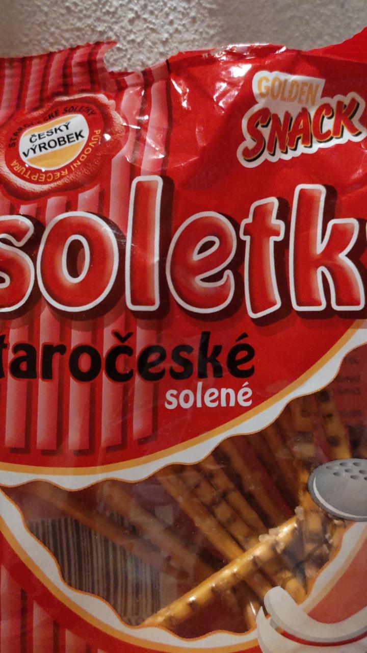 Fotografie - Soletky Staročeské Golden Snack