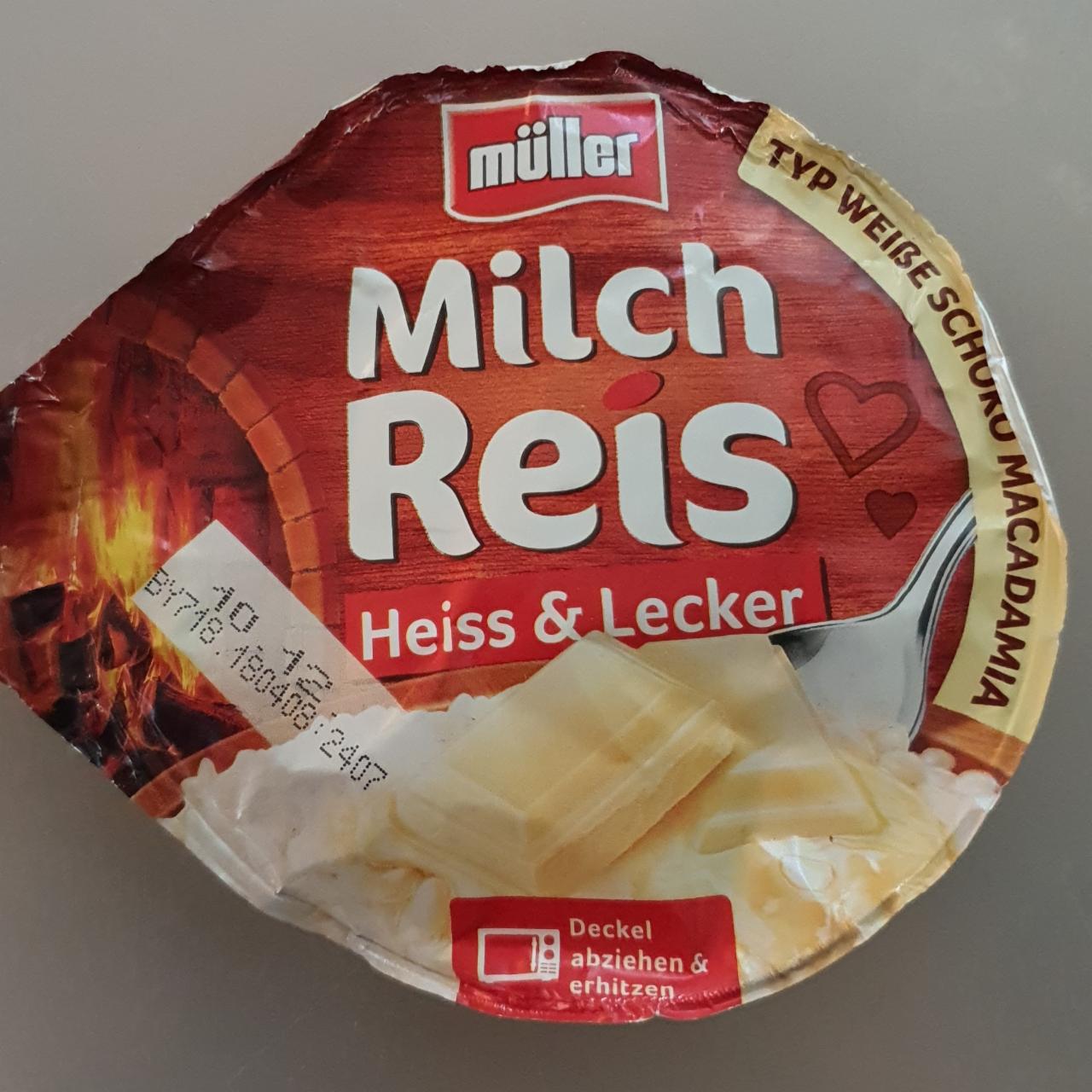 Fotografie - Milch Reis Heiss & Lecker Müller
