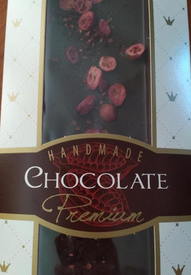 Fotografie - Handmade chocolate Premium Čokoláda s brusnicami a červenými ríbezľami