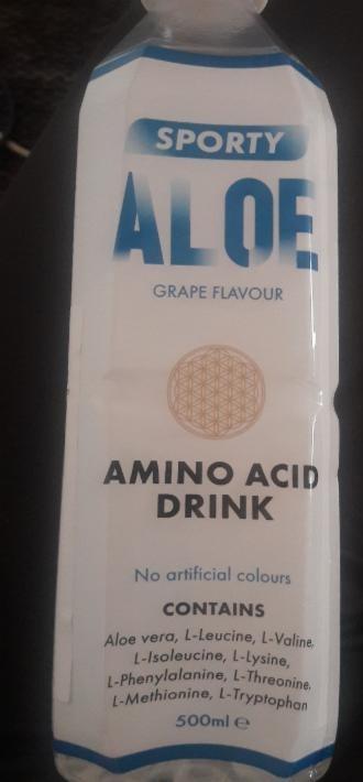 Fotografie - sporty aloe grape flavour amino acid drink