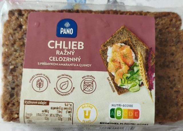 Fotografie - Chlieb ražný celozrnný Pano