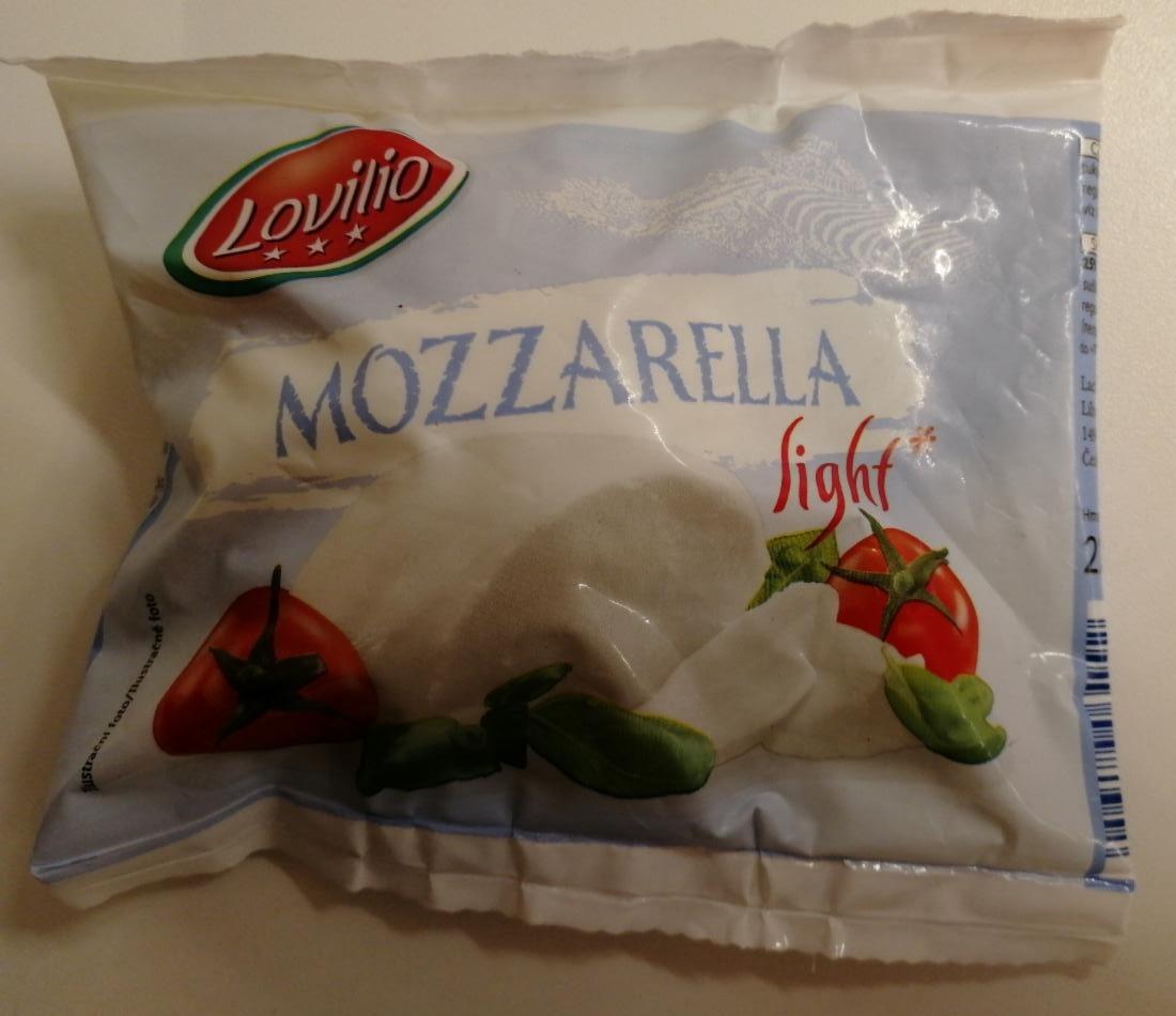 mozzarella light Lovilio kJ nutričné hodnoty | KalorickéTabuľky.sk