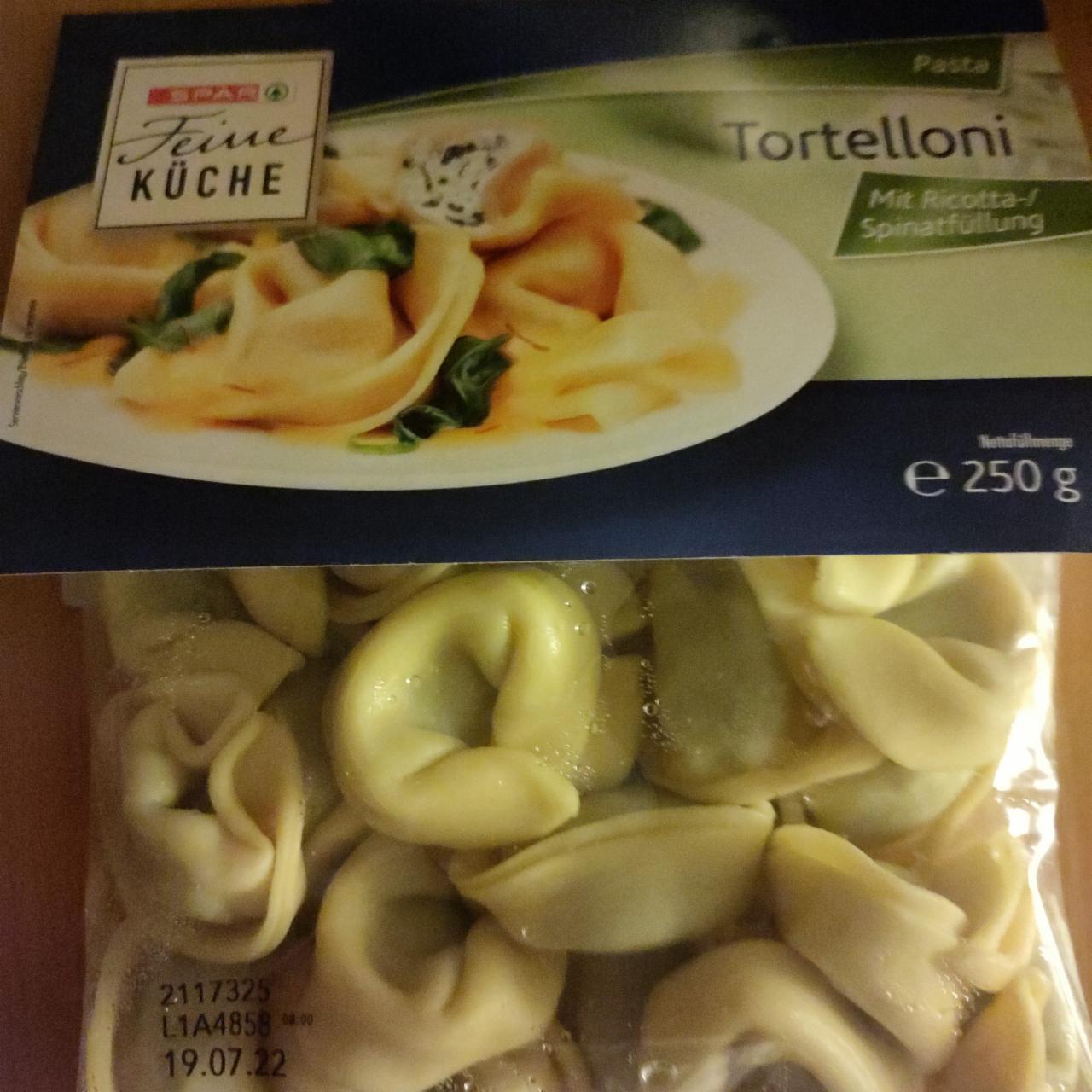 Fotografie - tortelloni mit ricotta/spenat