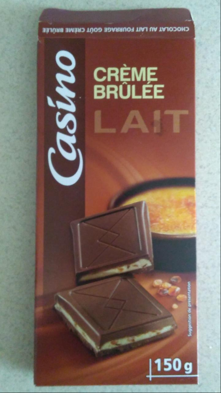 Fotografie - Casino créme brulee lait