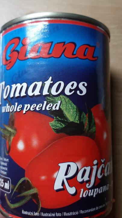 Fotografie - Lúpané paradajky celé v paradajkovej šťave Giana