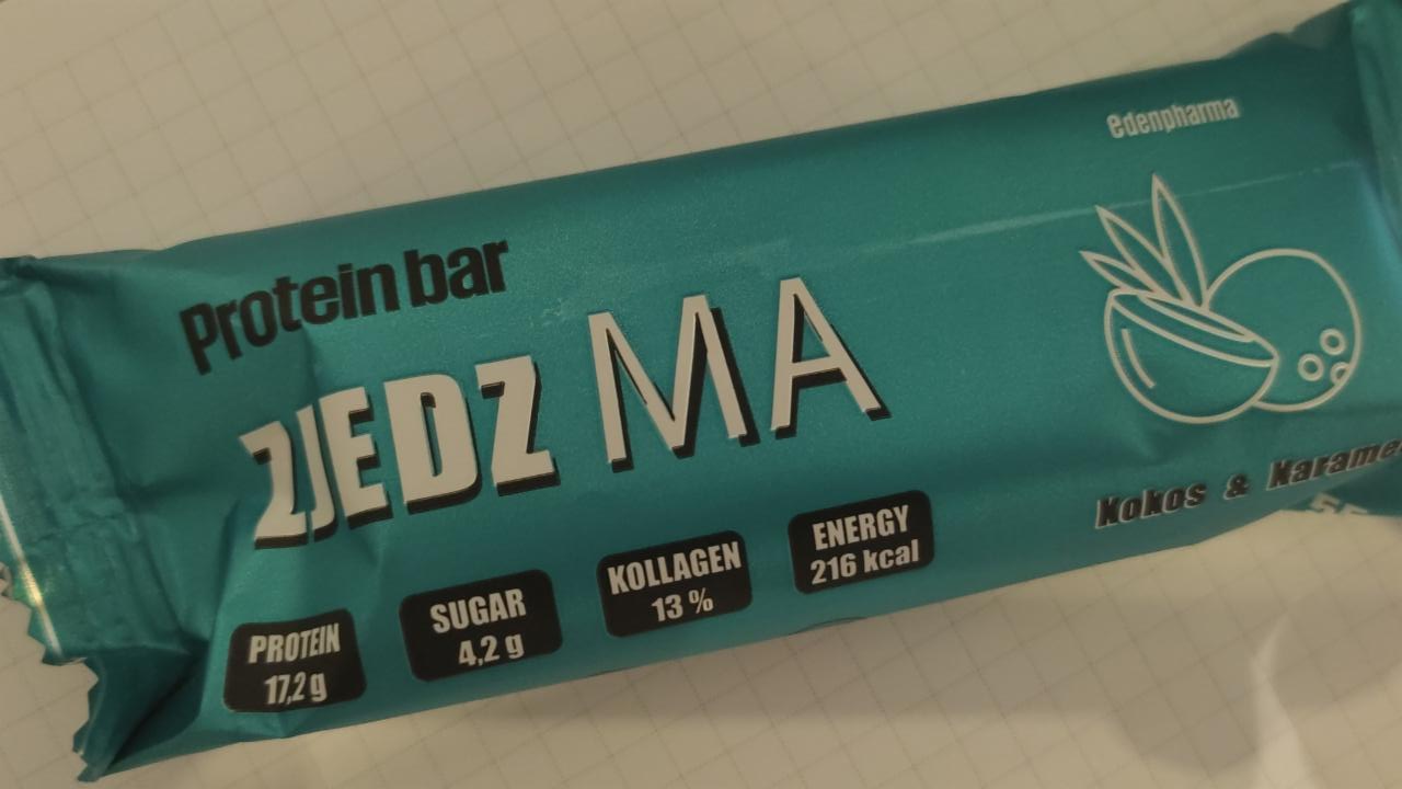 Fotografie - zjedz ma protein bar kokos & karamel