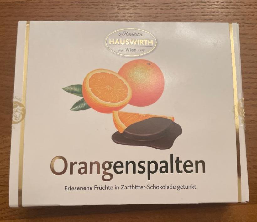 Fotografie - Orangenspalten Hauswirth