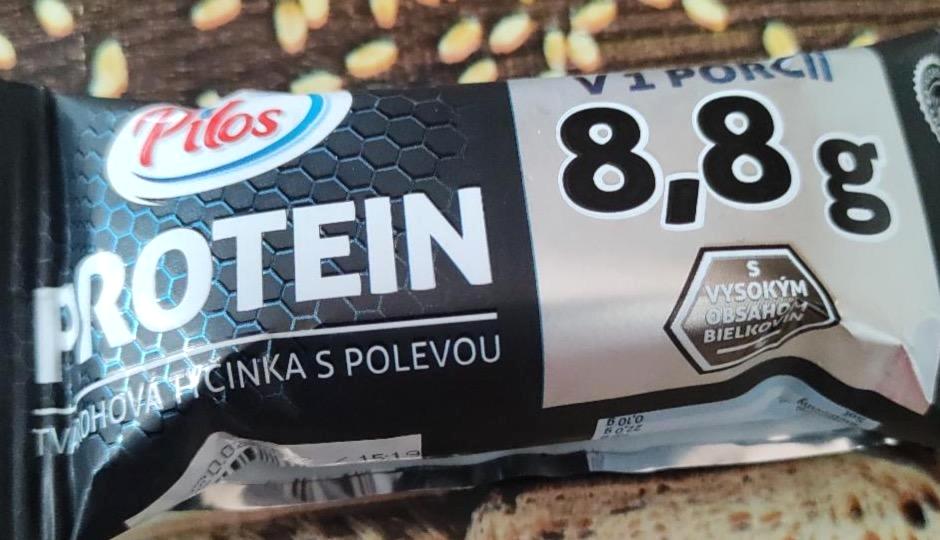 Fotografie - Protein tvarohová tyčinka s polevou Pilos